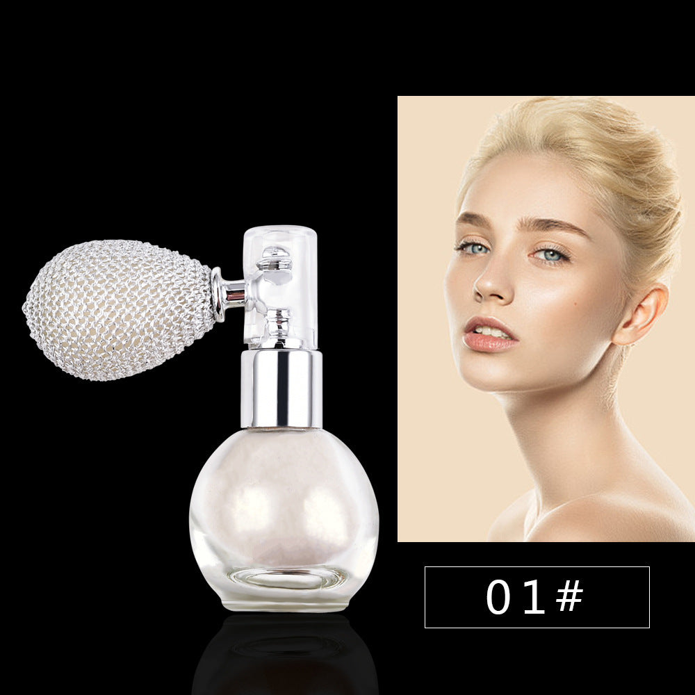 Spray Brightening Glitter Powder Body Powder Highlighter Spray Brightening Glitter Powder Body Powder Highlighter